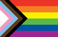 Progress Pride Flagge, offen für alle Menschen